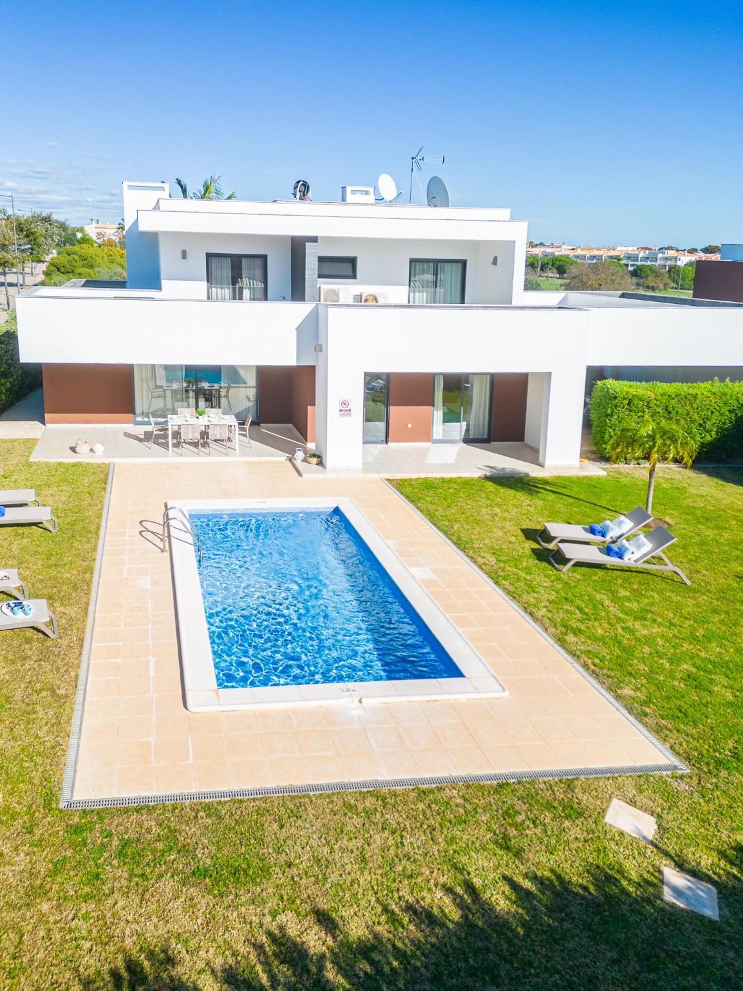 Villas Novochoro - Large Garden- Heatable Pool Albufeira Exterior foto